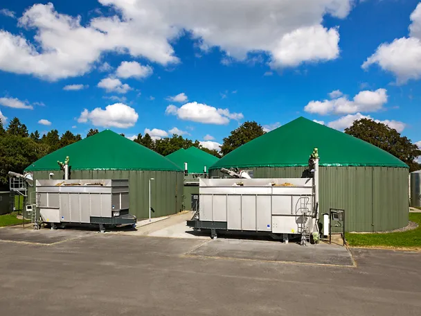 Biogasanlage auf Gut Hülsenberg Biogasanlage auf Gut Hülsenberg