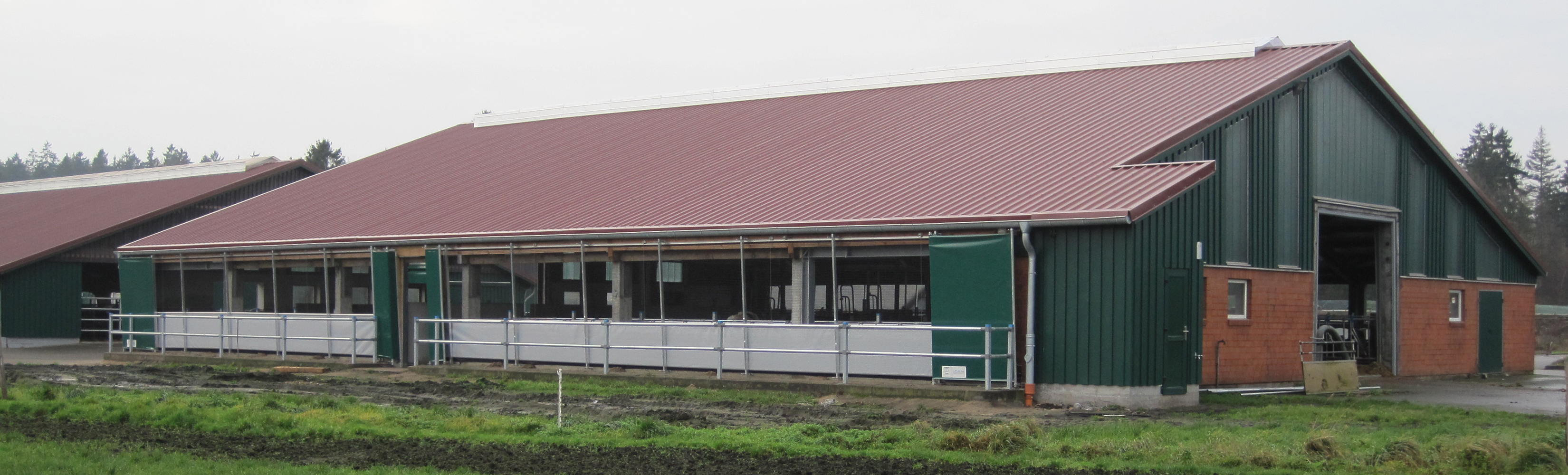 Der Jungviehstall auf Gut Hülsenberg