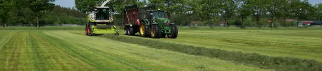 Grasschnitt auf Gut Hülsenberg